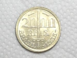 2.000 Réis - 1935 / Flor de Cunho / Caxias / Prata / m350.2
