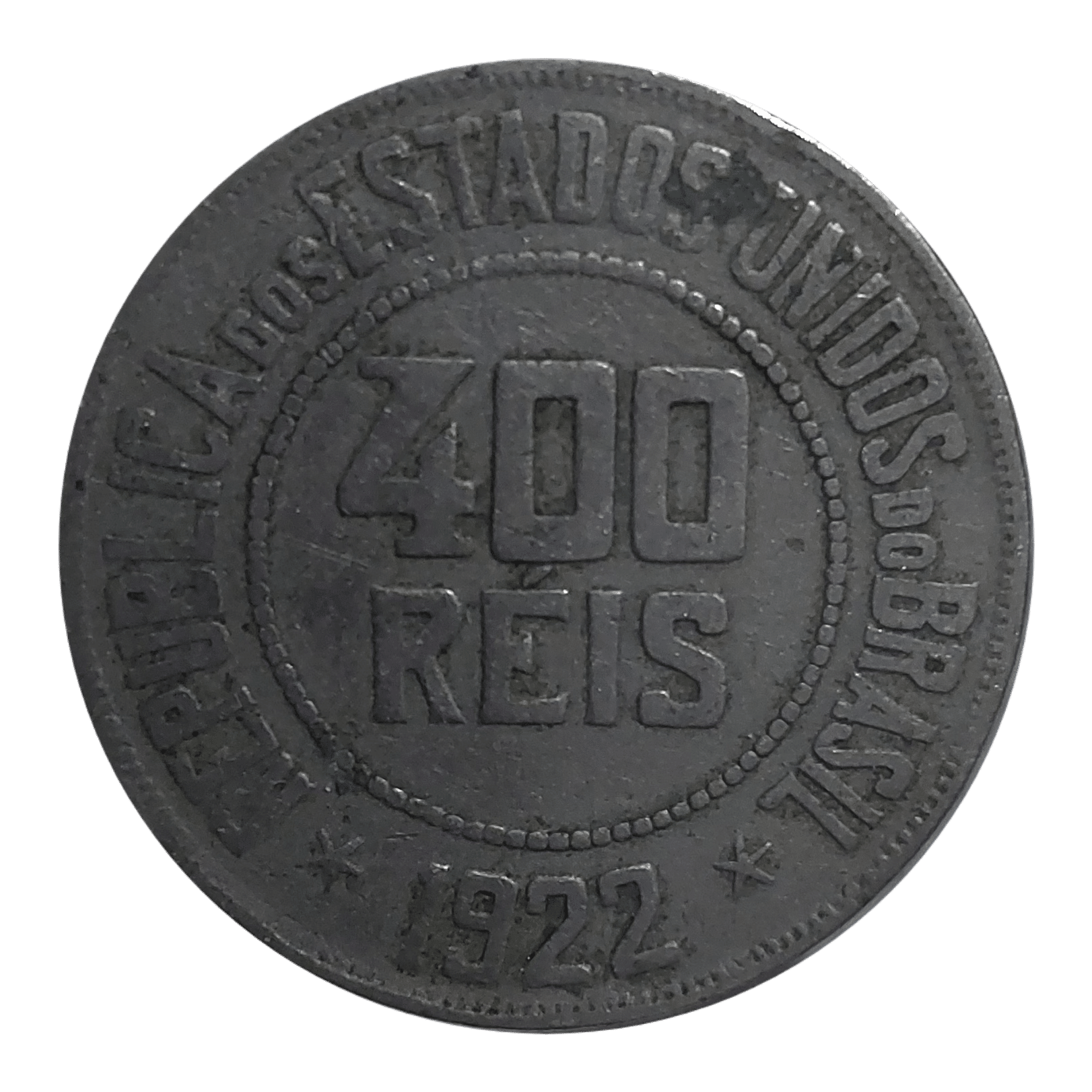 | Casa do Colecionador 400 Réis 1922 Sku 0057