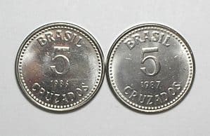 5 Cruzados - 1986 - 1987 / Flor de Cunho /