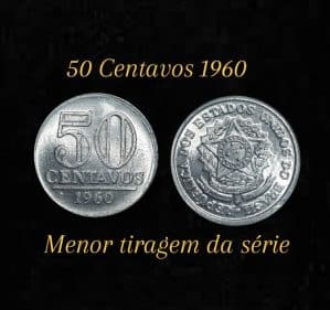 50 Centavos 1960 Sob/FC Sku 0069