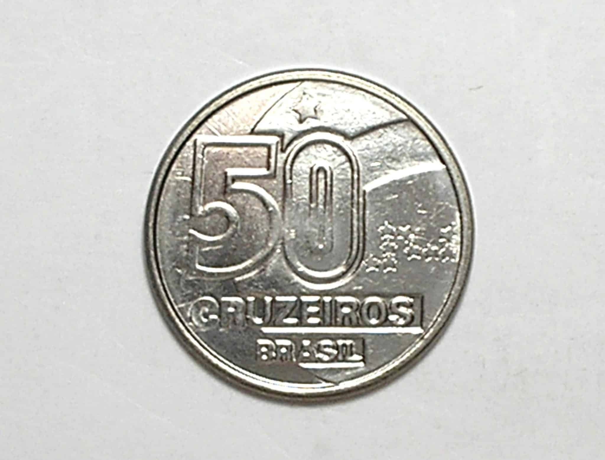 | Casa do Colecionador 50 Cruzeiros - 1991 / Flor de Cunho / Bahiana