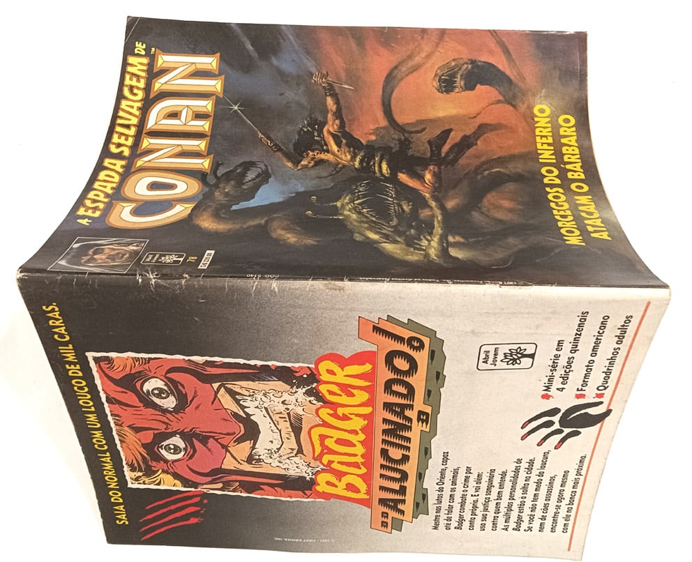 | Casa do Colecionador A Espada Selvagem de Conan n° 78. Abril – 1991. HQ/ Gibi antigo