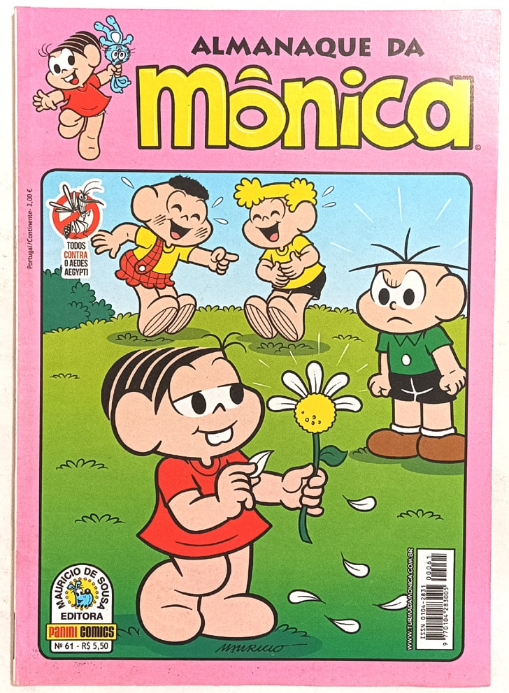 | Casa do Colecionador Almanaque da Mônica 1ª Série - n° 58,61 e 64. Panini – 2017.