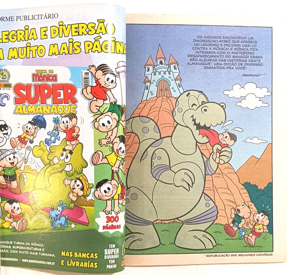 | Casa do Colecionador Almanaque da Mônica 1ª Série - n° 58,61 e 64. Panini – 2017.