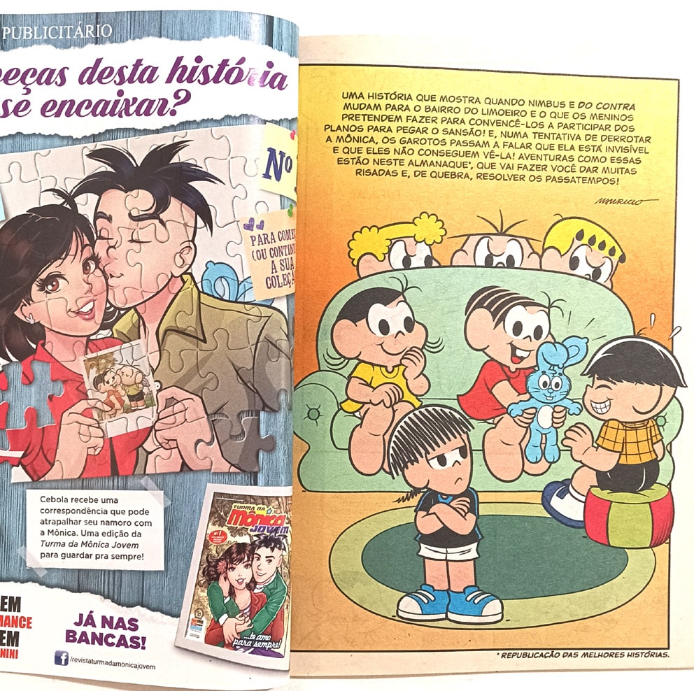 | Casa do Colecionador Almanaque da Mônica 1ª Série - n° 58,61 e 64. Panini – 2017.