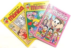 Almanaque da Mônica 1ª Série - n° 65,68 e 71. Panini – 2018.