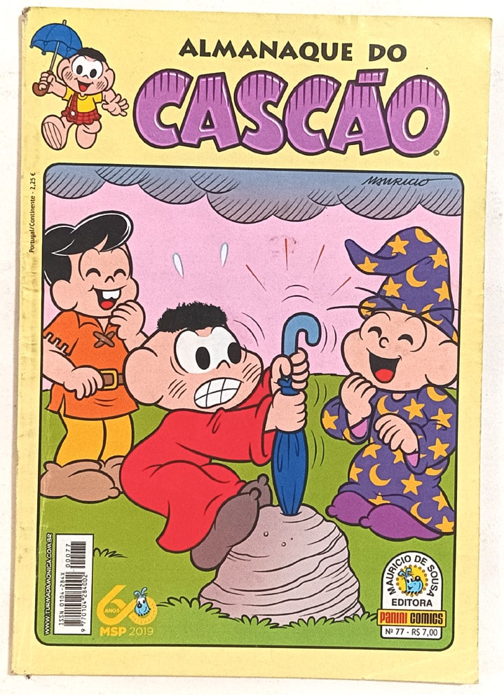 | Casa do Colecionador Almanaque do Cascão 1ª Série - n° 77/78 e 79. Panini – 2019/20