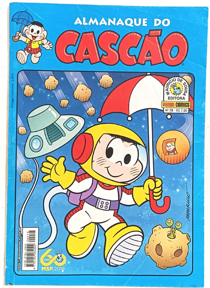 | Casa do Colecionador Almanaque do Cascão 1ª Série - n° 77/78 e 79. Panini – 2019/20