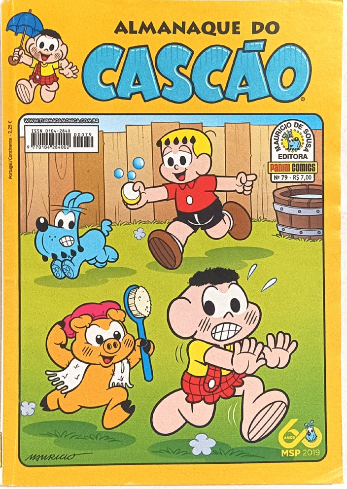 | Casa do Colecionador Almanaque do Cascão 1ª Série - n° 77/78 e 79. Panini – 2019/20