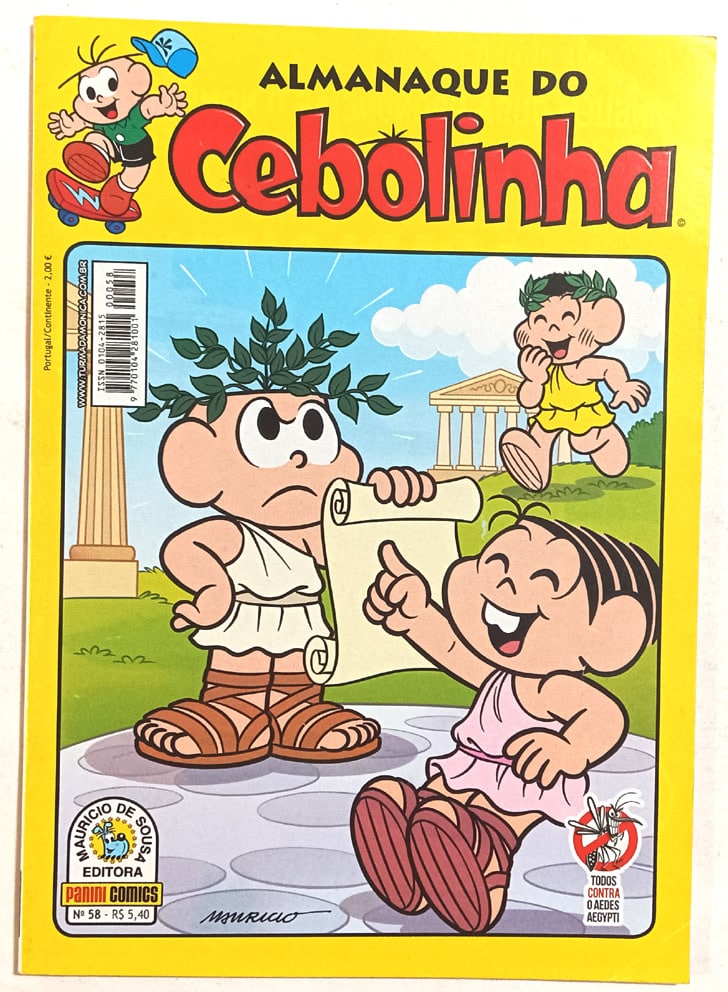 | Casa do Colecionador Almanaque do Cebolinha 1ª Série - n° 57, 58 e 59. Panini-2016