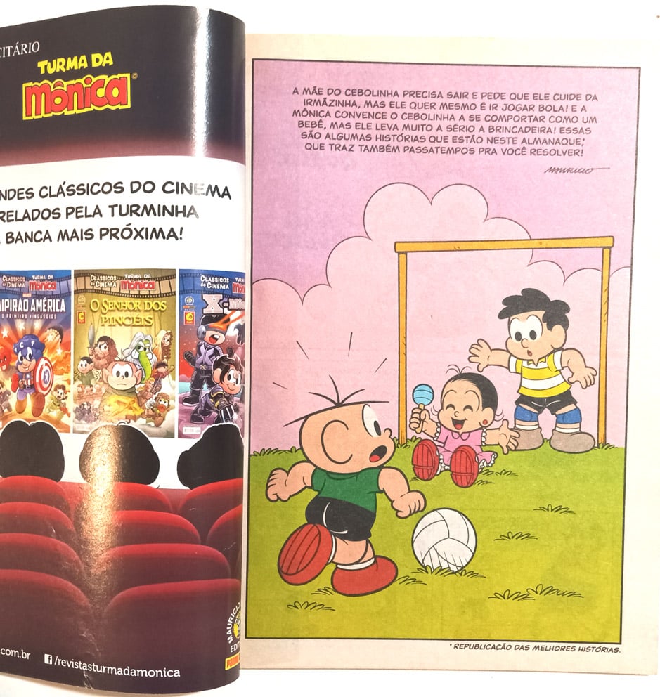 | Casa do Colecionador Almanaque do Cebolinha 1ª Série - n° 57, 58 e 59. Panini-2016