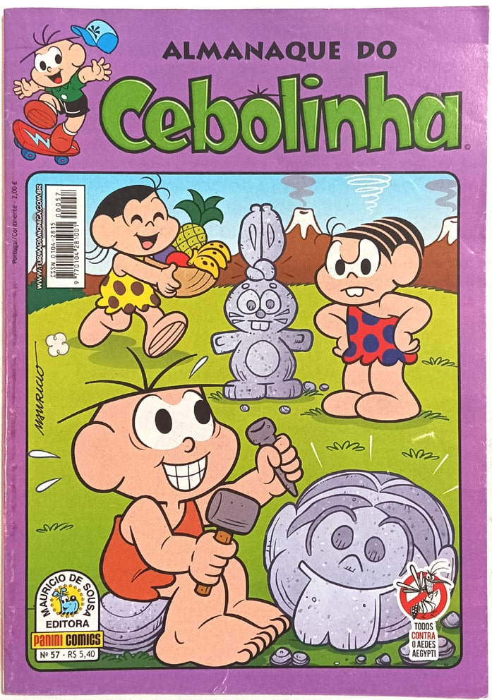 | Casa do Colecionador Almanaque do Cebolinha 1ª Série - n° 57, 58 e 59. Panini-2016