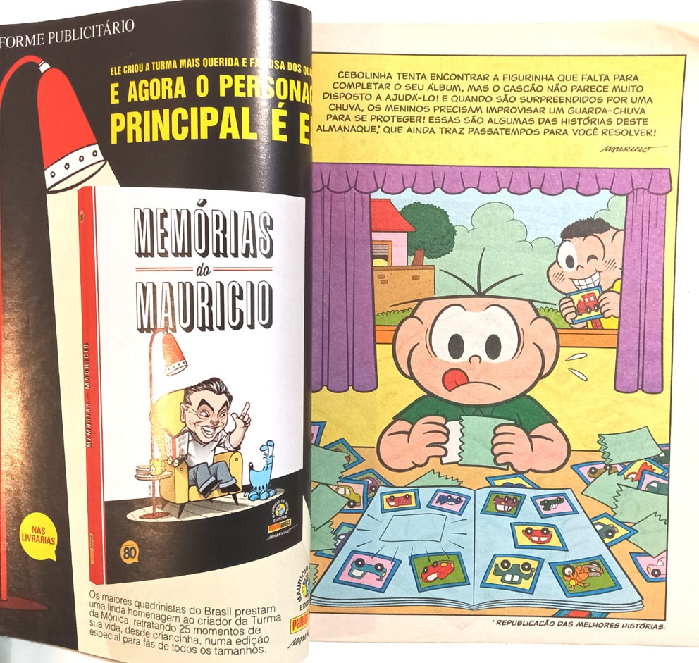 | Casa do Colecionador Almanaque do Cebolinha 1ª Série - n° 57, 58 e 59. Panini-2016