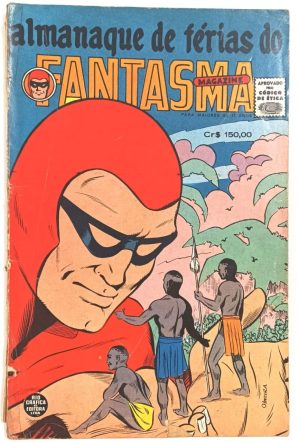 Almanaque do Fantasma 1ª série, Rge-1964. HQ/Gibi antigo/Almanaque/Raro