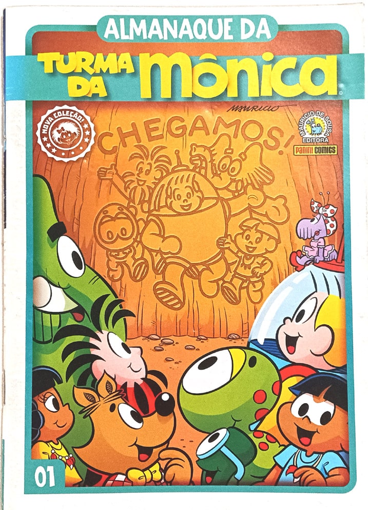 | Casa do Colecionador Almanaque Turma da Mônica, nº 1 e 2. Panini – 2021.