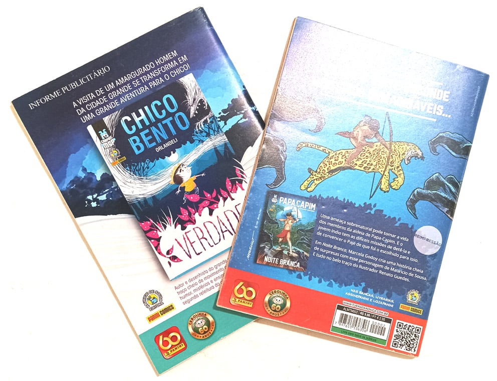 | Casa do Colecionador Almanaque Turma da Mônica, nº 1 e 2. Panini – 2021.