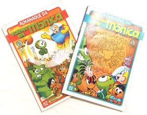 Almanaque Turma da Mônica, nº 1 e 2. Panini – 2021.