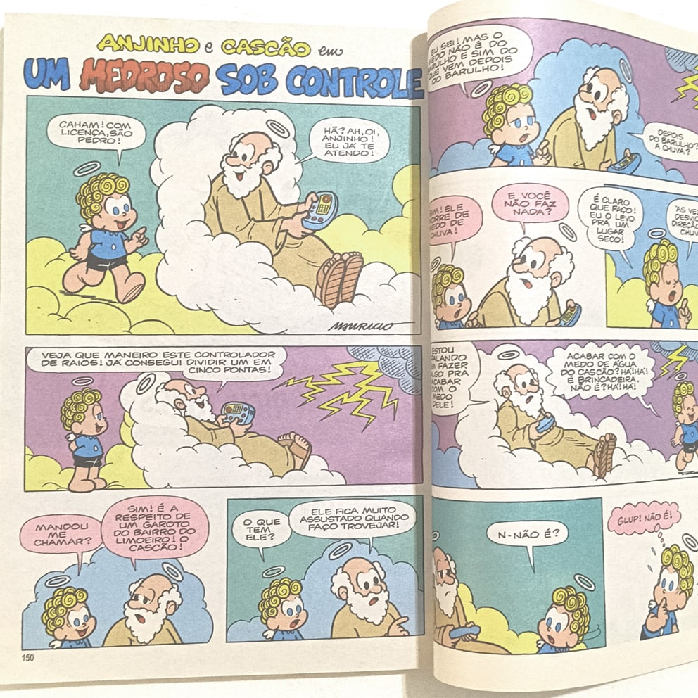 | Casa do Colecionador Anjinho – Aventura nas Nuvens, Almanaque Temático. Panini – 2021.
