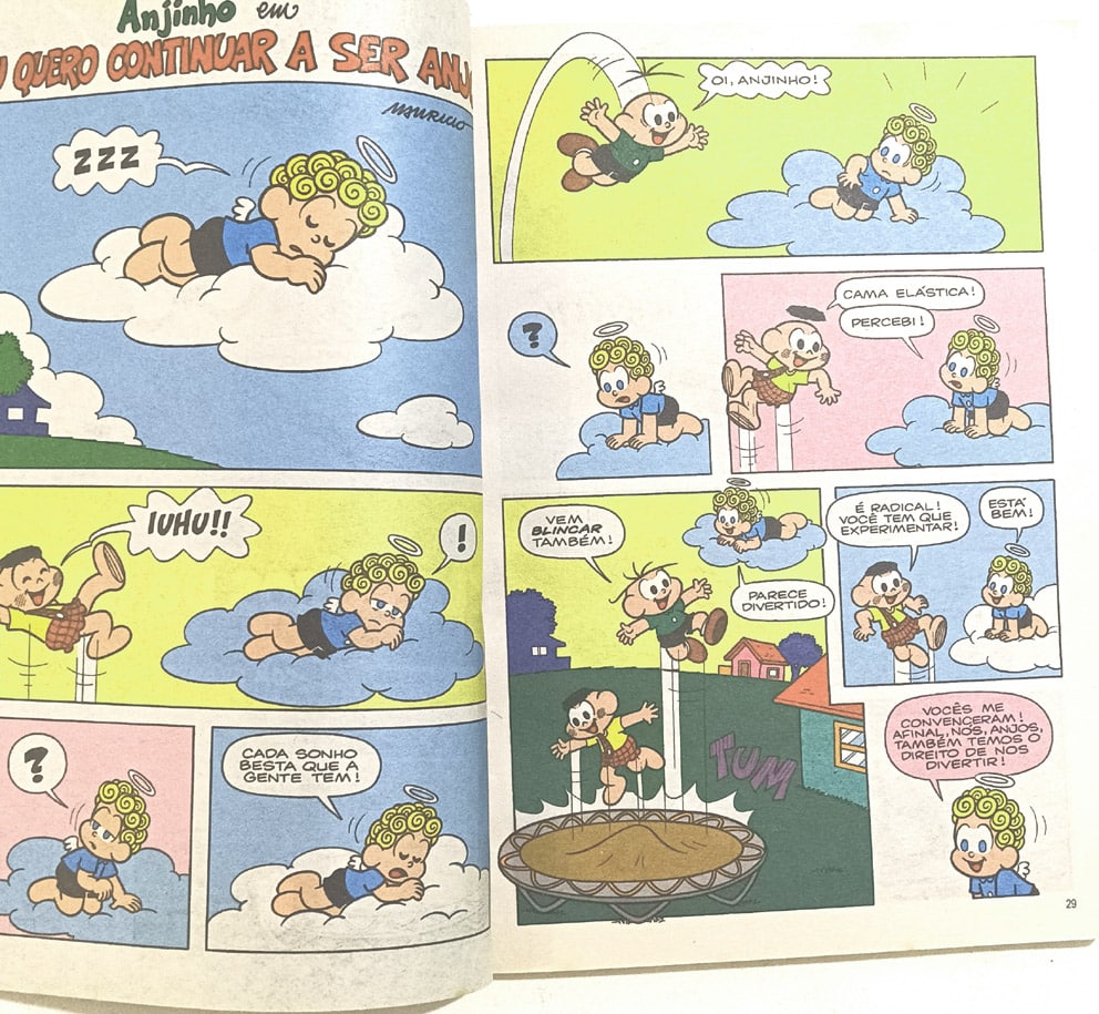 | Casa do Colecionador Anjinho – Aventura nas Nuvens, Almanaque Temático. Panini – 2021.
