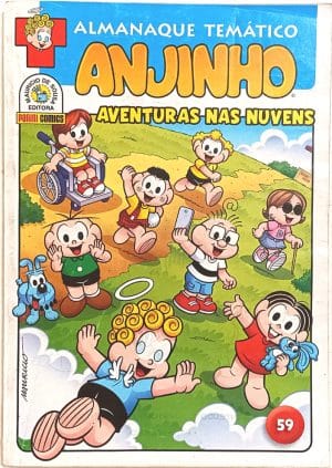 Anjinho – Aventura nas Nuvens, Almanaque Temático. Panini – 2021.