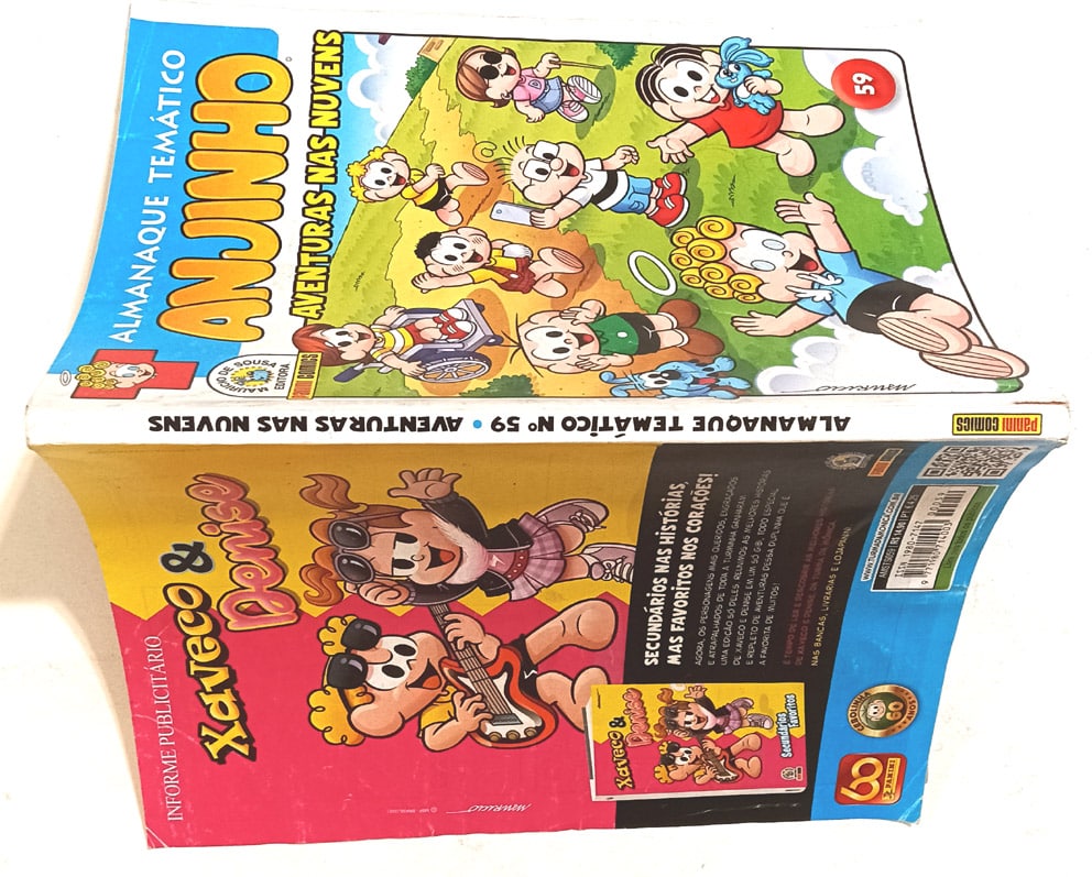 | Casa do Colecionador Anjinho – Aventura nas Nuvens, Almanaque Temático. Panini – 2021.
