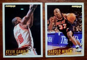 Card Basquete - Fleer Temporada 1994/1995 - Miami Heat