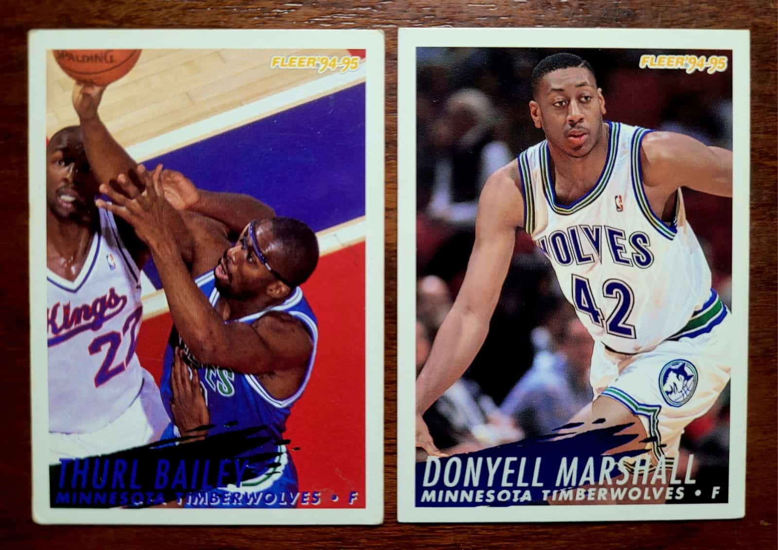 | Casa do Colecionador Card Basquete - Fleer Temporada 1994/1995 - Minnesota Timberwolves