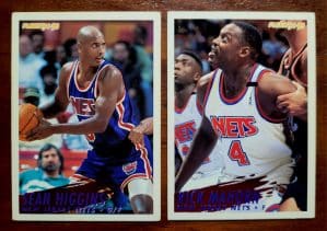 Card Basquete - Fleer Temporada 1994/1995 - New Jersey Nets
