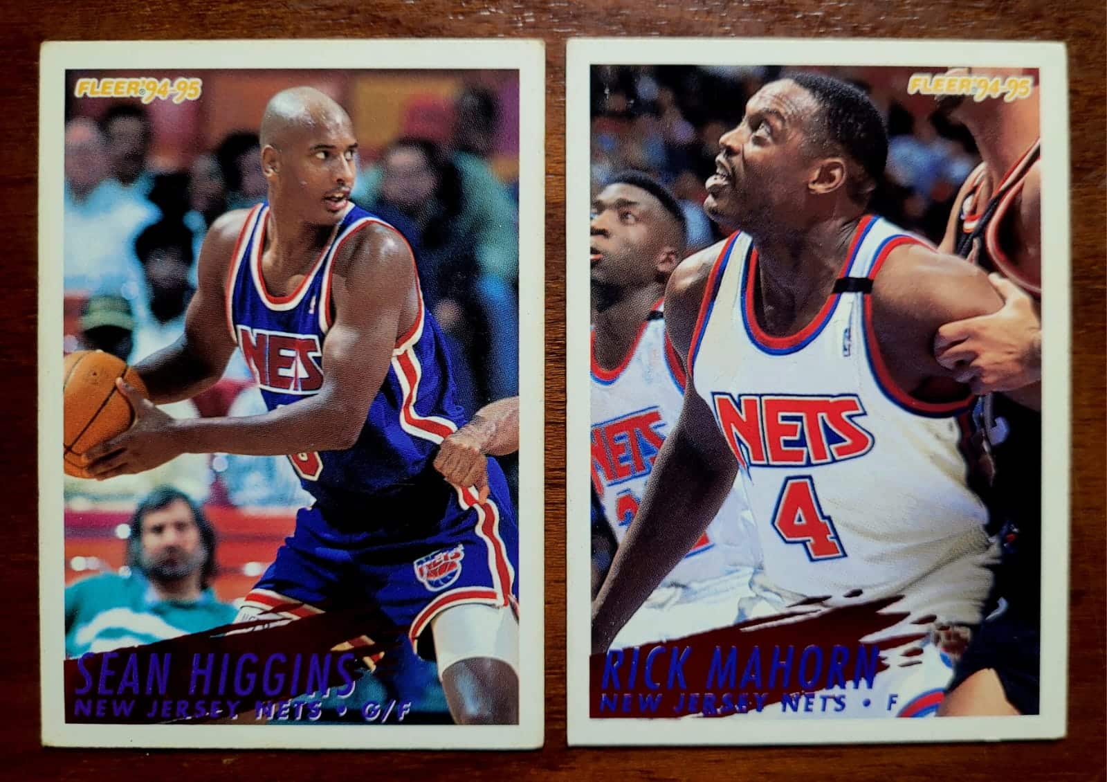 | Casa do Colecionador Card Basquete - Fleer Temporada 1994/1995 - New Jersey Nets