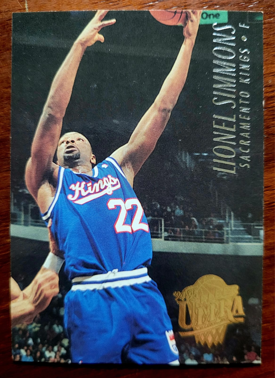 | Casa do Colecionador Card Basquete - Fleer Ultra | Temporada 1994/1995 - Sacramento Kings - Lionel Simons