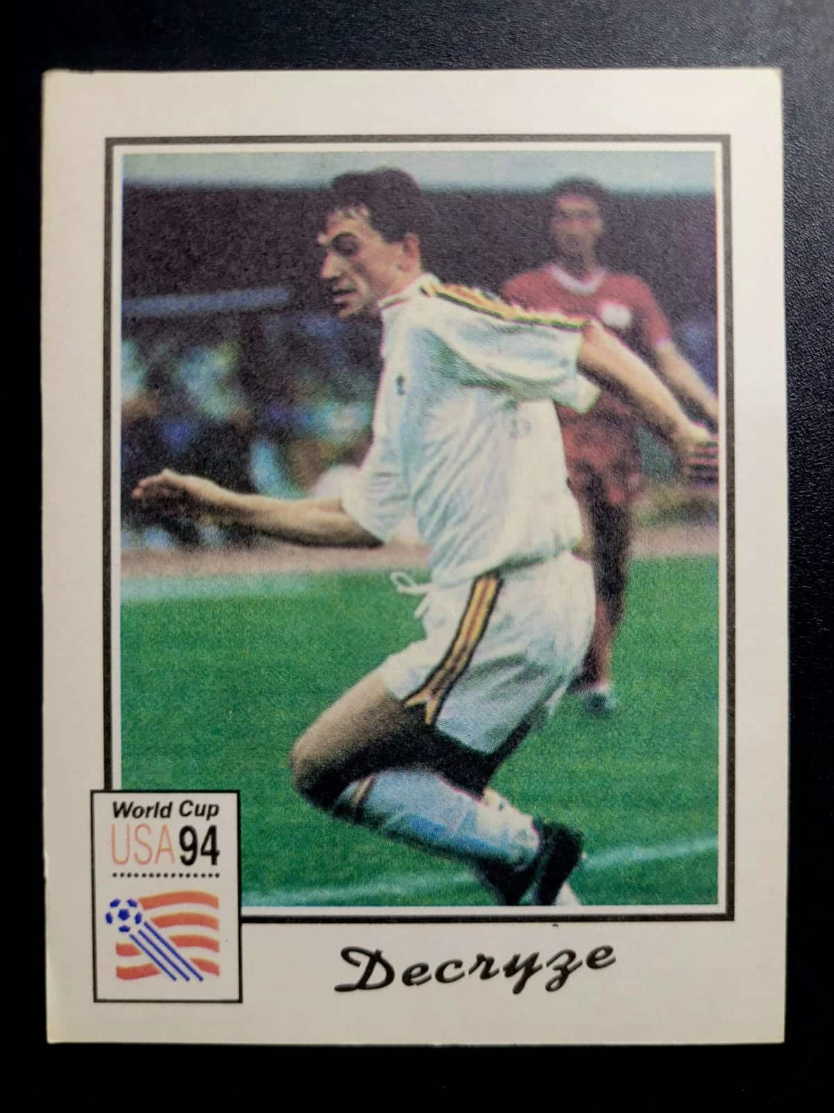 | Casa do Colecionador Card Copa do Mundo 1994 | Bélgica | Marc Decryse | Brinde da Revista Super Sport