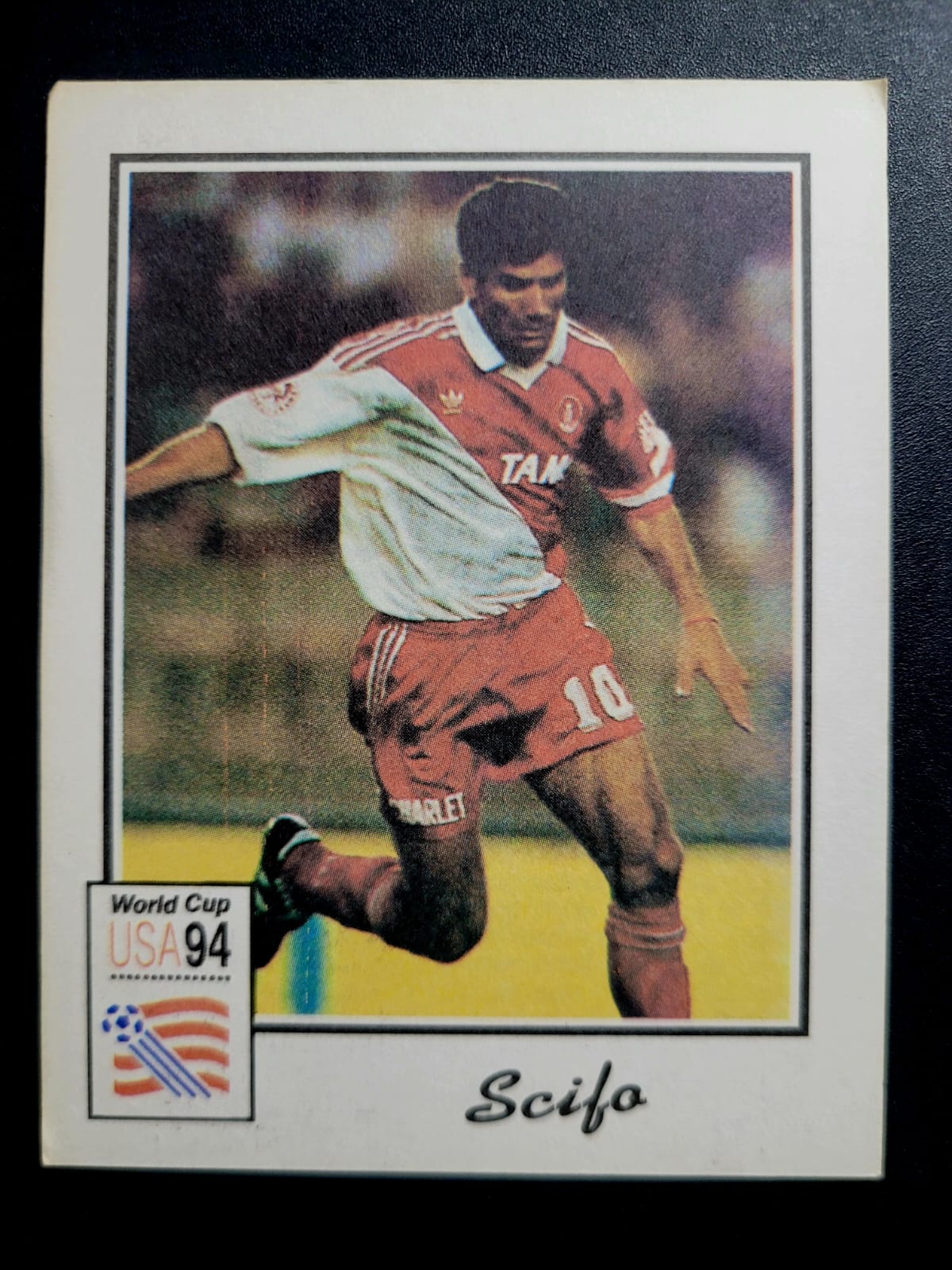 | Casa do Colecionador Card Copa do Mundo 1994 | Bélgica | Scifo | Brinde da Revista Super Sport