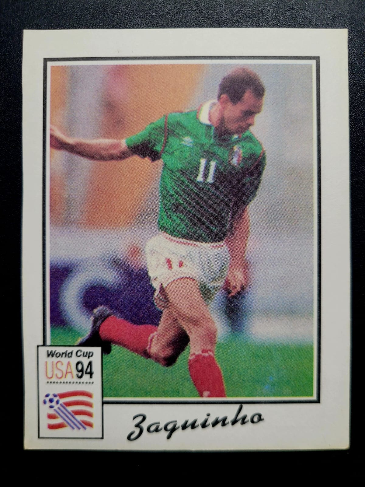 | Casa do Colecionador Card Copa do Mundo 1994 | México | Zaguinho | Brinde da Revista Super Sport