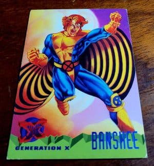 Card Fleer Ultra X-Men 1995 Marvel Nº 06 | Banshee