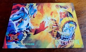 Card Fleer Ultra X-Men 1995 Marvel Nº 128 | Cable vs Stryfe