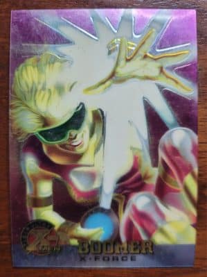 Card Metalizado - Fleer Ultra X-Men Nº 20 - Boomer - 1995