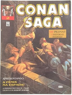 Conan Saga n° 2. Almanaque Especial. Abril – 1993. HQ/Gibi antigo