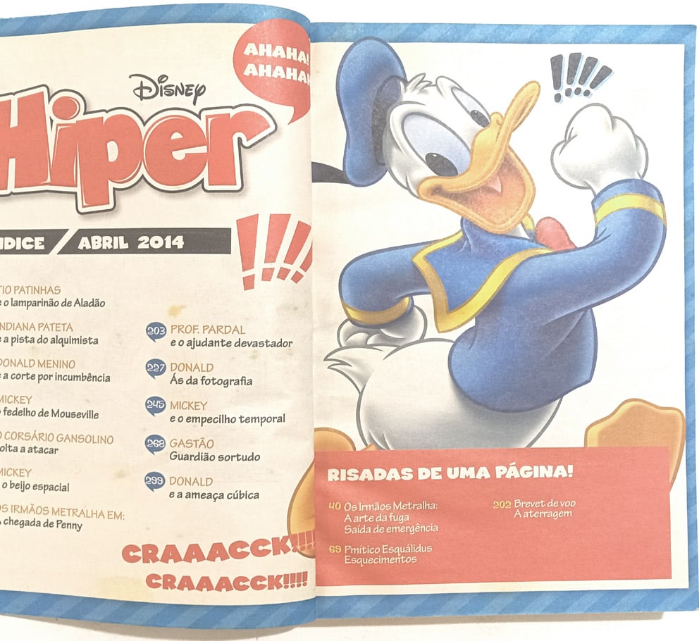 | Casa do Colecionador Disney Hiper n° 16. Goody – 2014.