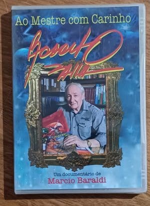 Dvd Ao mestre com carinho Rodolfo Zalla. Márcio Baraldi.