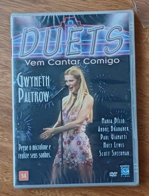 Dvd Duets vem cantar comigo. Gwyneth Paltrow Maria Bello. Novo lacrado.
