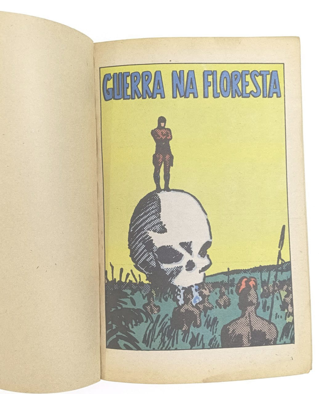 | Casa do Colecionador Fantasma especial 1ª série #2 Guerra na Floresta (formatinho) Saber-1976. HQ/Gibi antigo