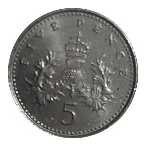 Five Pence 2006 Reino Unido Sku 0019