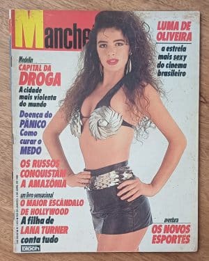 G31. Revista Manchete 1876 ed Bloch 1988. Luma de Oliveira Russos na Amazônia.