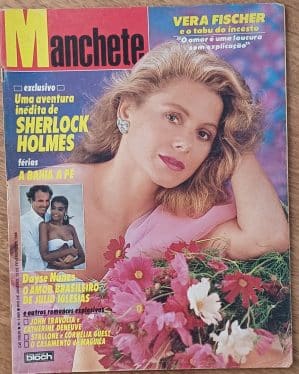 G31. Revista Manchete 1969. Ed Bloch 1988. Vera Fischer Julio Iglesias.