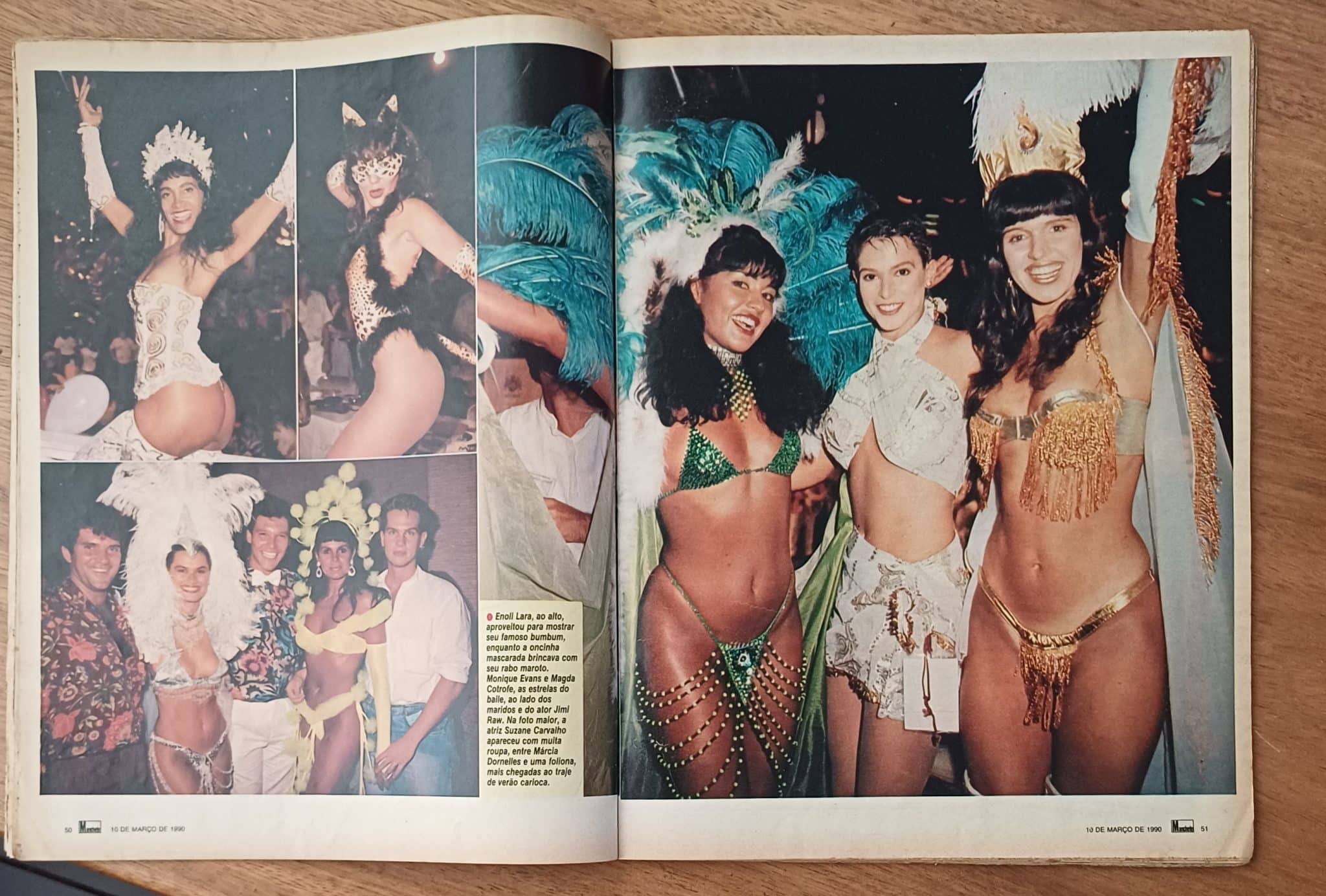 | Casa do Colecionador G31. Revista Manchete 1977. Bloch 1990. Edição de Carnaval.
