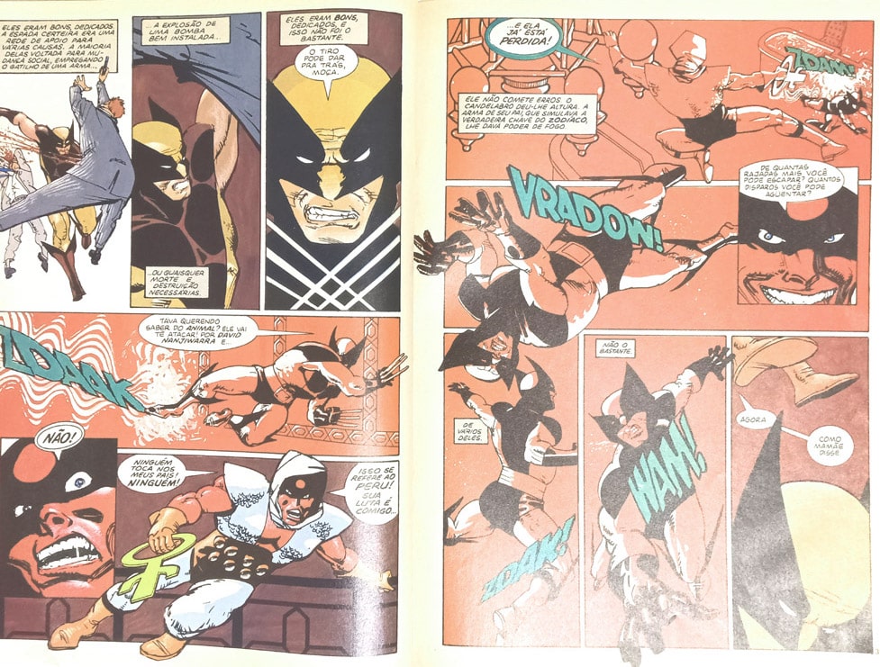 | Casa do Colecionador Graphic Novel N° 20. Wolverine/nick Fury: Conexão Scorpio. Abril - 1990.