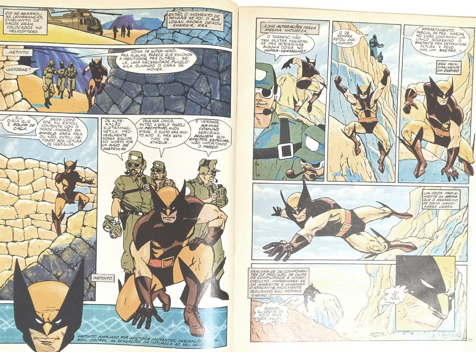 | Casa do Colecionador Graphic Novel N° 20. Wolverine/nick Fury: Conexão Scorpio. Abril - 1990.