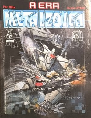 Graphic Novel n° 9, A era metalzóica. Abril – 1989. HQ/Gibi antigo.