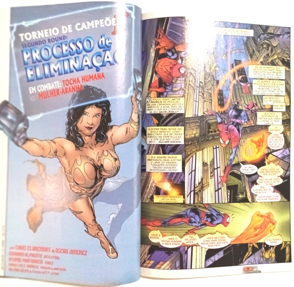 | Casa do Colecionador Homem-Aranha 2ª Série - n° 7. Abril – 2001. HQ/Gibi.