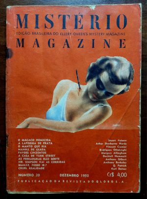Mistério Magazine Nº 20 — Dezembro 1950 | Ellery Queen's Mystery Magazine | Edição Brasileira